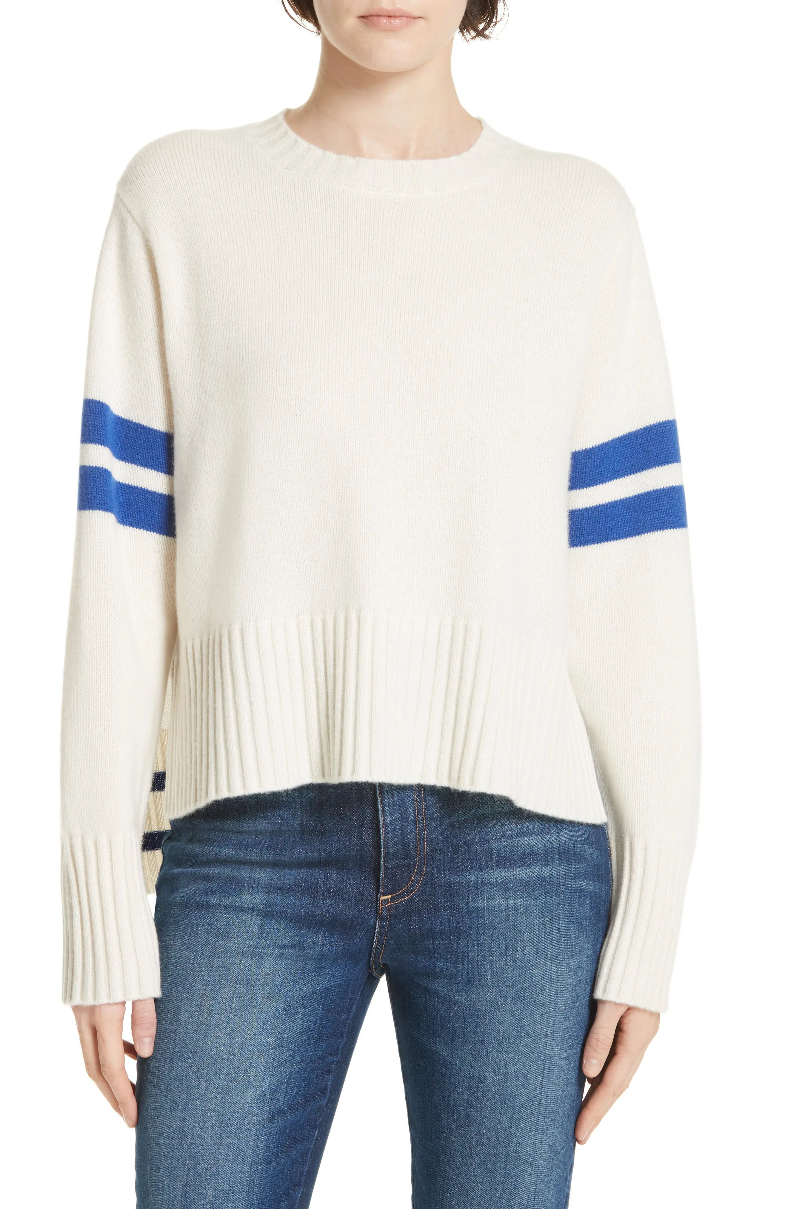 Nordstrom Signature Stripe Cashmere Sweater | Nordstrom | Nordstrom