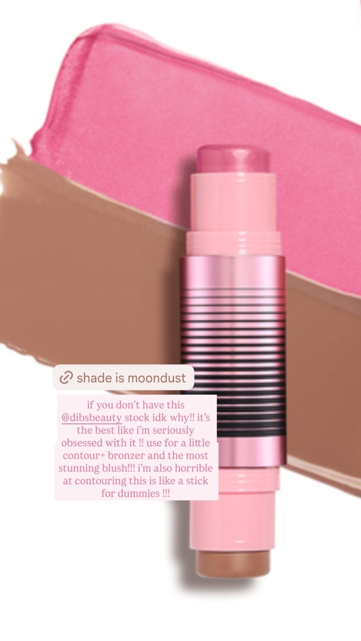 I use this @DIBS Beauty moondust stick every single day! It’s so glowy and perfect for everyday! 

#LTKBeauty #LTKmorningroutine #LTKgrwm