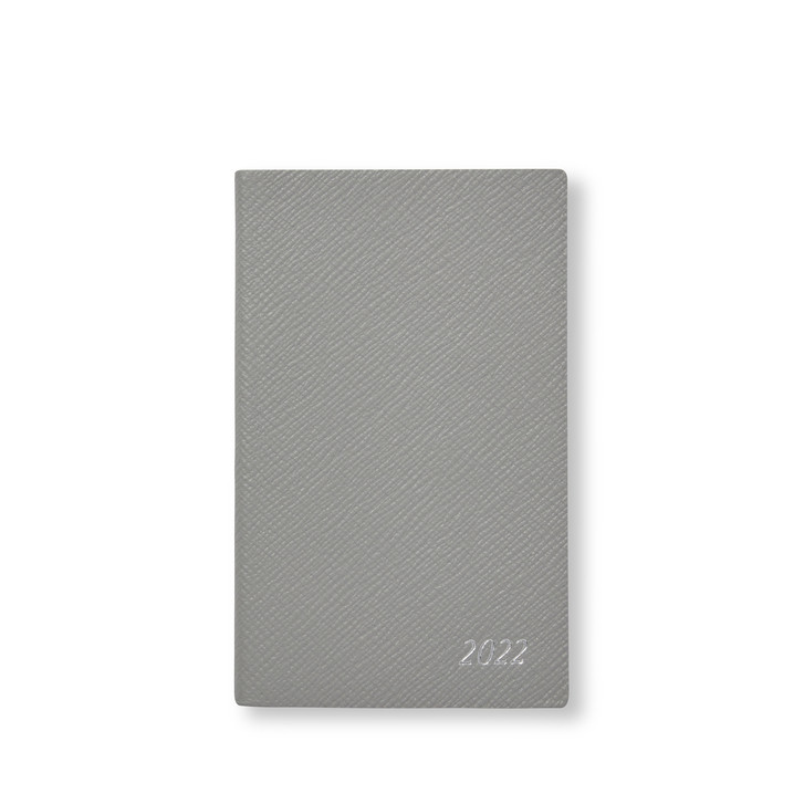 2022 Panama Agenda in light steel | Smythson | Smythson