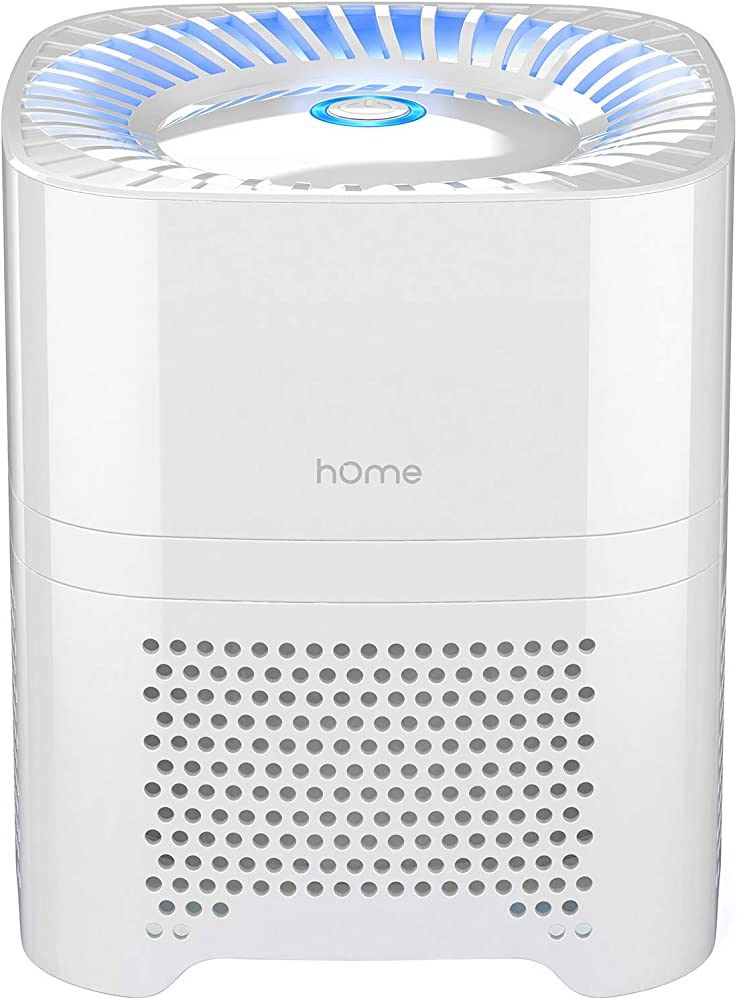 hOmeLabs 4-in-1 Compact Air Purifier - Quietly Ionizes and Purifies Air to Reduce Odors and Particle | Amazon (US)