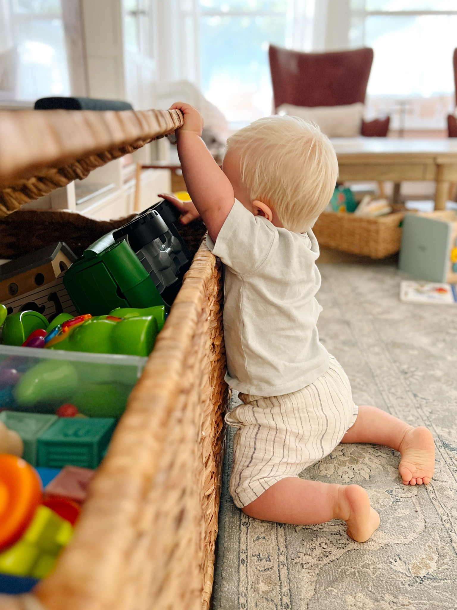 Large woven storage box/bench. Perfect for toys! #target

#LTKfamily #LTKhome #LTKkids