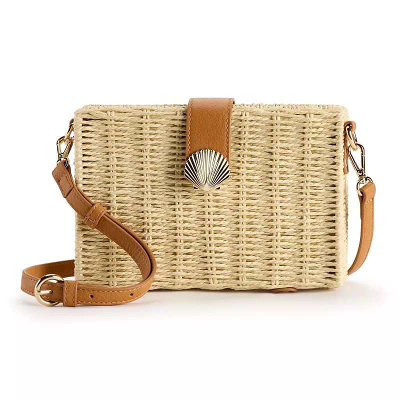 LC Lauren Conrad Elisha Clutch Crossbody Bag | Kohl's