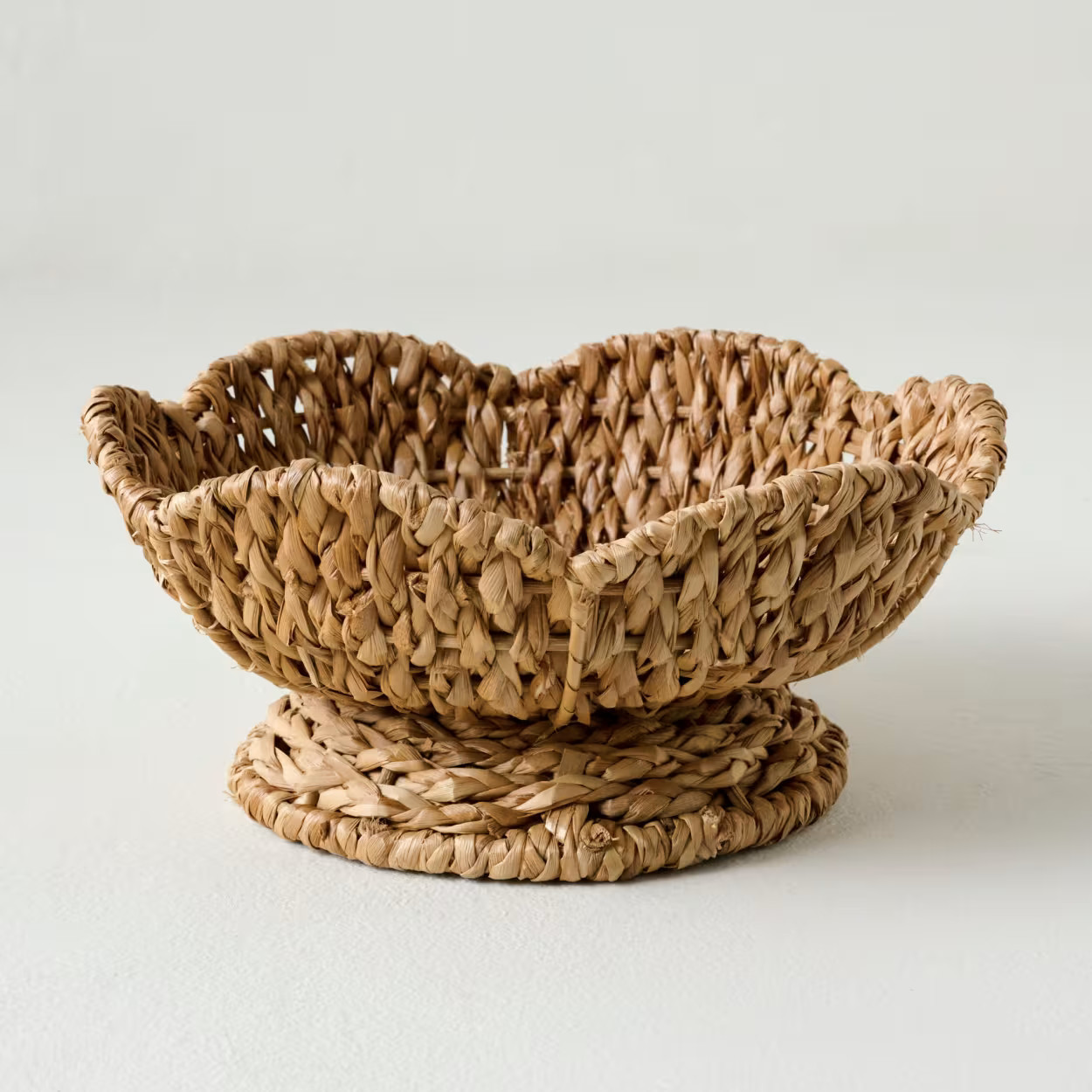 Solene Woven Scalloped Bowl | Magnolia