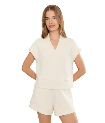 Varley Womens Gracee V-Neck Tank Pristine XXS One Size | Amazon (US)