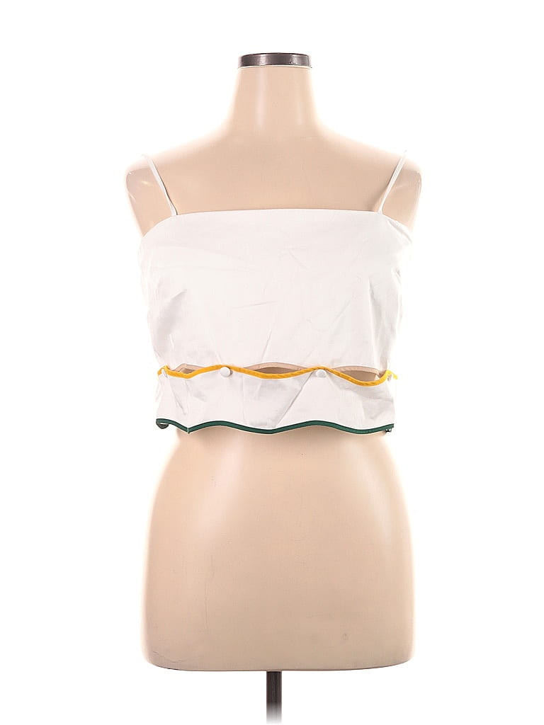 Antonio Melani White Sleeveless Top Size 16 - 60% off | thredUP