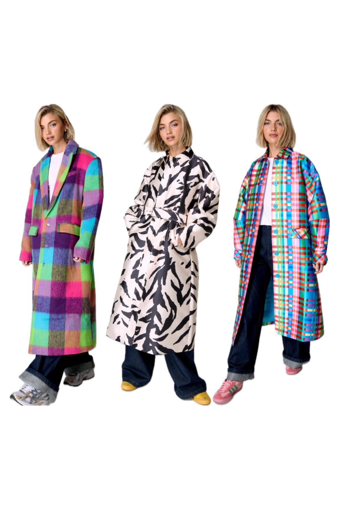 printed coats!! obsessed with all 3 i had to buy them all!! 