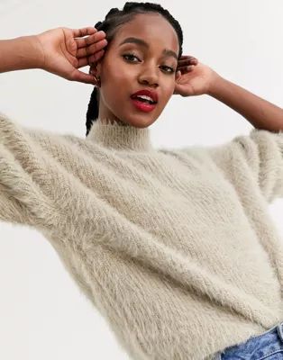 ASOS DESIGN fluffy oversized sweater | ASOS US