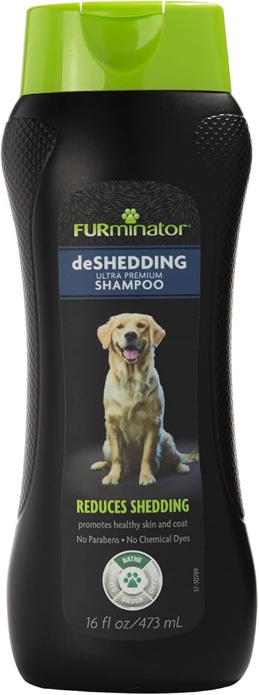 FURminator Ultra Premium deShedding Shampoo for Dogs, 16 oz | Amazon (US)