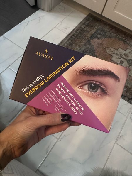 Favorite at home brow lamination kit. It comes with everything you need except Saran Wrap. It’s super easy to use on your own. Just follow the directions, set a timer and your brows will be on fleek. 

#LTKbeauty #LTKfindsunder50