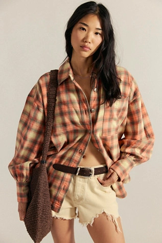 We The Free Ashley Plaid Shirt | Free People (Global - UK&FR Excluded)