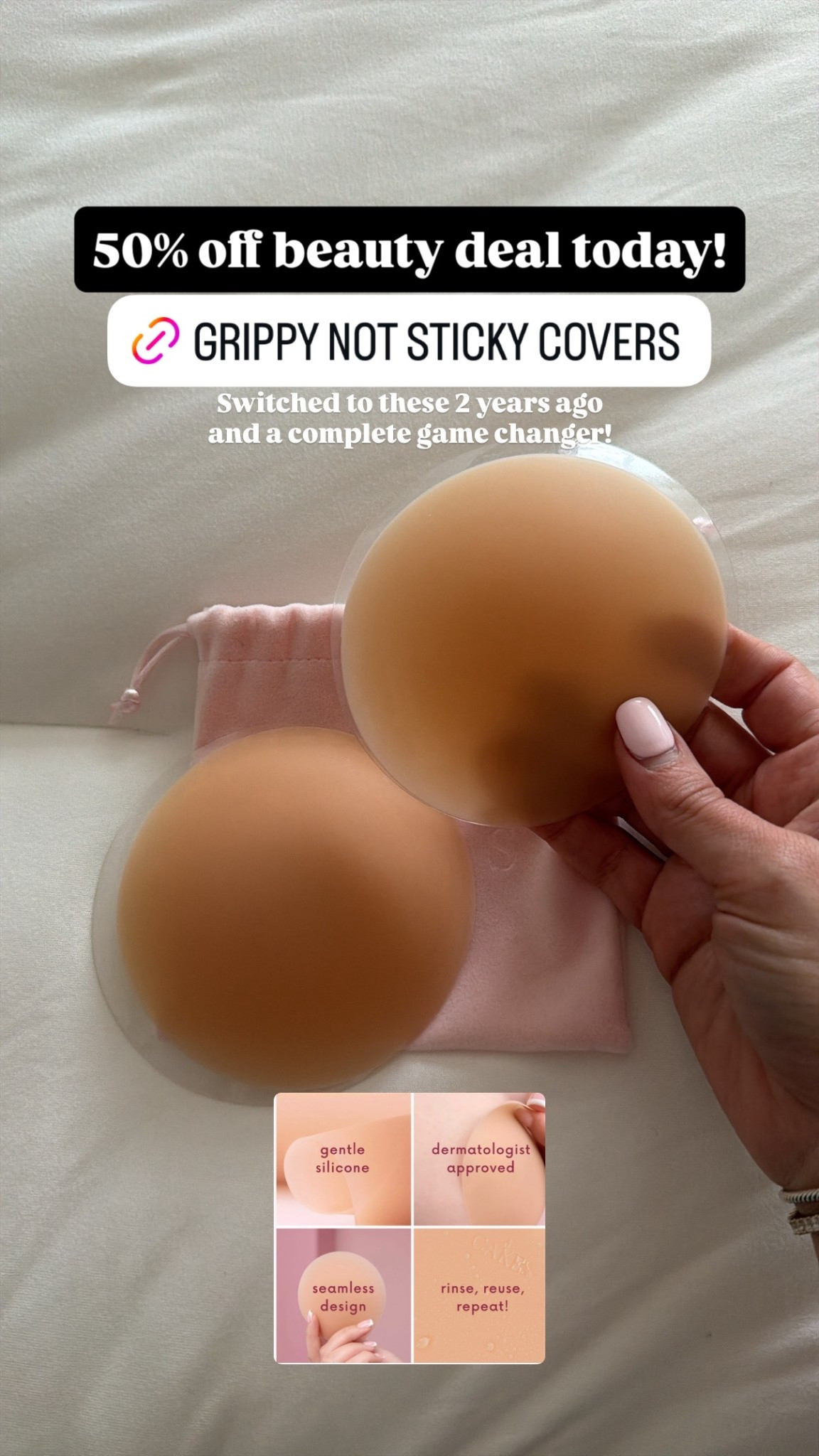 50% off cake covers! 
Beauty deal today 