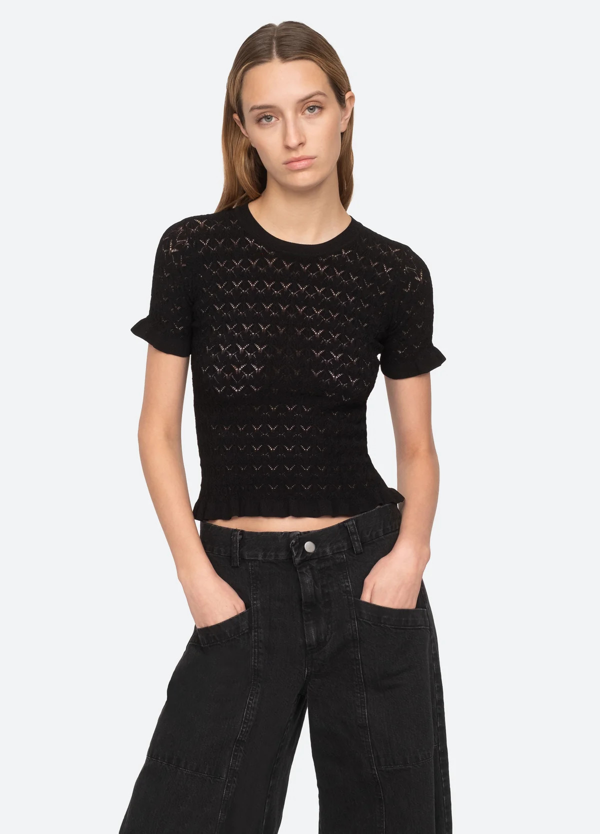 Rue S/S Sweater | Sea New York
