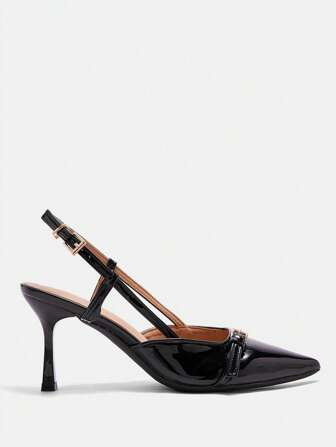 CUCCOO BIZCHIC Women's Sexy Pointed Toe High Heel Pumps, Red Party Dress Formal Shoes For Outdoor/Commute Spring Shoes Spring Break Easter For Christmas | SHEIN