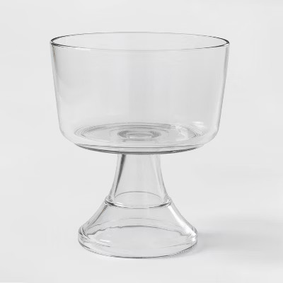 128oz Classic Glass Trifle Serving Bowl - Threshold™ | Target