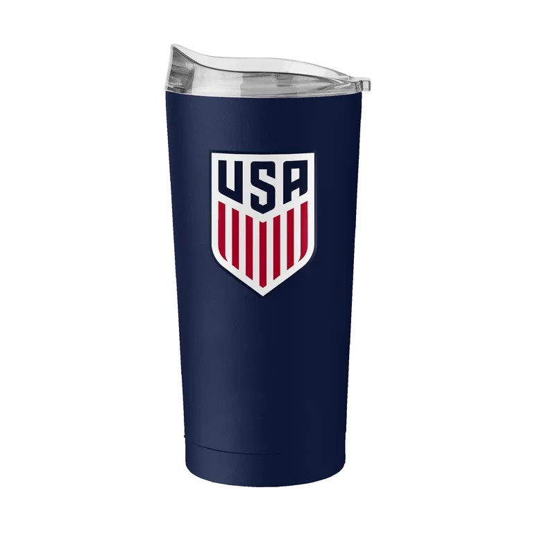 United States Men's National Team USMNT Soccer 20oz Navy Flipside Powder Coat Tumbler | Walmart (US)
