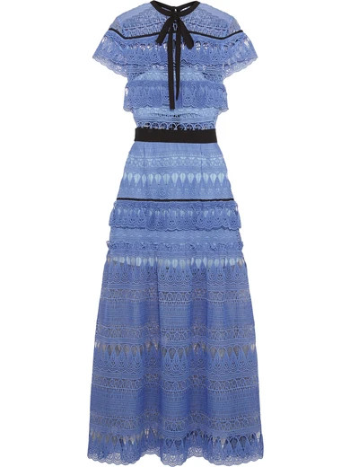 Daphne Maxikleid aus Guipure-Spitze | NET-A-PORTER (UK & EU)