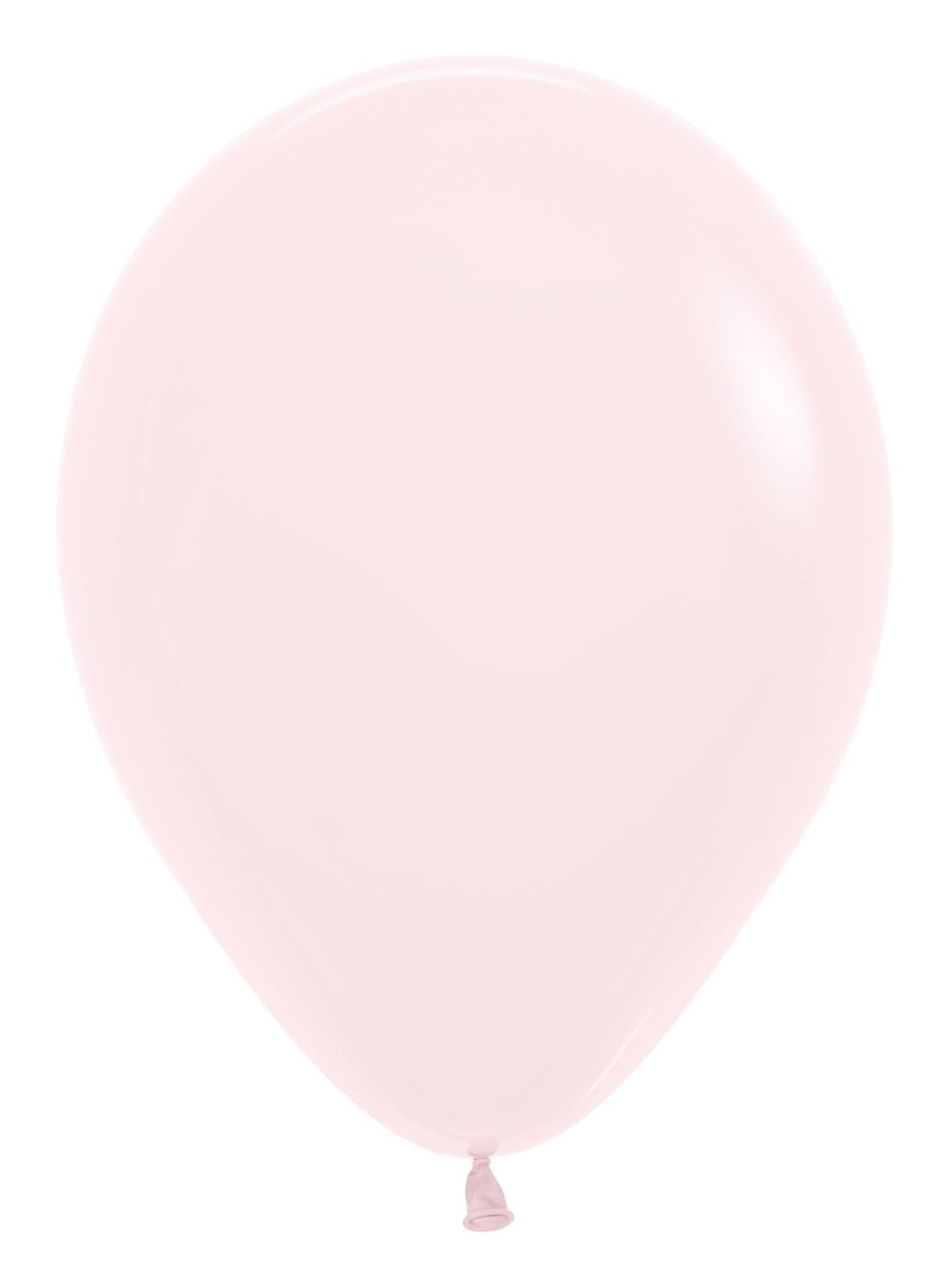 11" Sempertex Balloons Pastel Matte Pink (50 Count) | Amazon (US)
