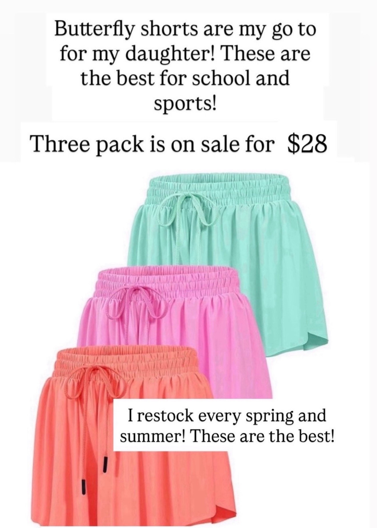 These butterfly shorts are adorable!!

#LTKKids