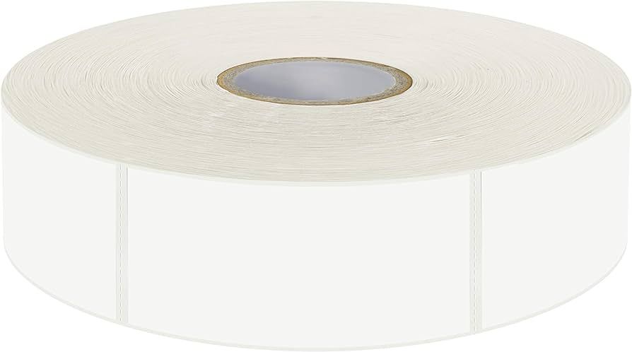 1000 Blank Removable Freezer Labels Water Oil Resistant with Perforation Line for Food Containers... | Amazon (US)