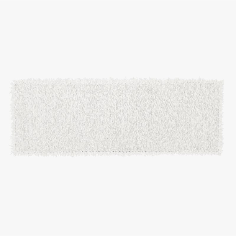 Eyelash Ivory Hallway Runner Rug 2.5'x8' + Reviews | CB2 | CB2