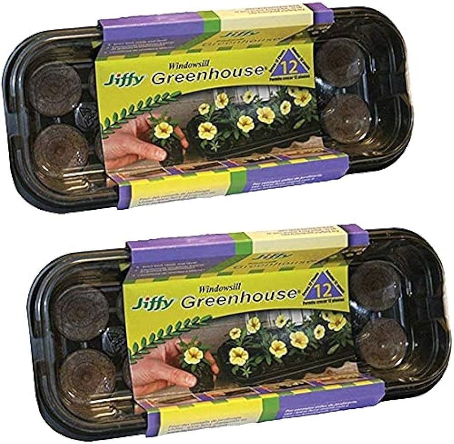 Jiffy 36mm Windowsill Greenhouse (2 Pack) | Amazon (US)