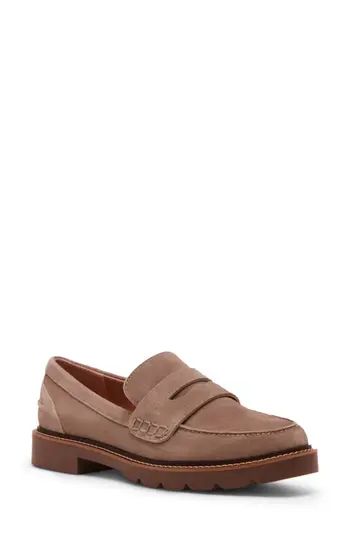 Blondo Peyton Waterproof Loafer in Taupe Suede at Nordstrom Rack, Size 10 | Nordstrom Rack