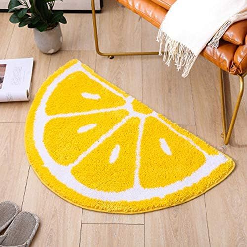 Lemon Door Mat Large Doormat, Indoor Waterproof, Easy Clean, Low-Profile Winter Mats for Entry an... | Amazon (US)