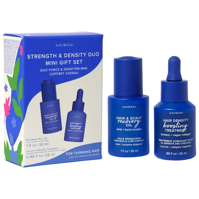 Mini Strengthening Hair Oil & Growth Serum Gift Set | Sephora (US)