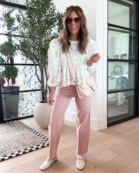 It’s time for another pink outfit! Love this look for Valentine’s Day. My top is from Anthropologie but sold out, so linked similar!

Valentine’s Day outfit, pink jeans, casual style, jeans outfit

#LTKfindsunder100 #LTKstyletip #LTKSeasonal