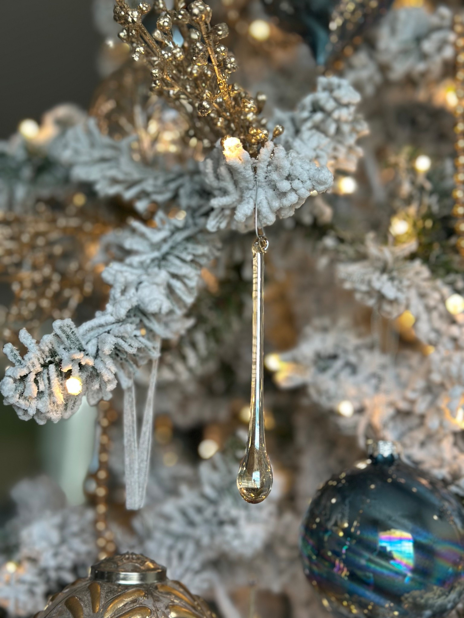 Christmas faves: Glass crystal rain drop ornament .. 

#LTKHome #LTKSeasonal #LTKHoliday