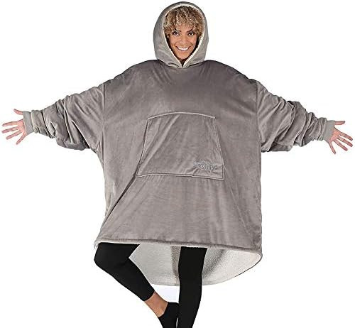 THE COMFY Original | Oversized Microfiber & Sherpa Wearable Blanket, Seen On Shark Tank, One Size... | Amazon (US)