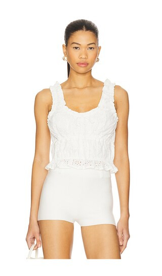 Kissel Top in White | Revolve Clothing (Global)