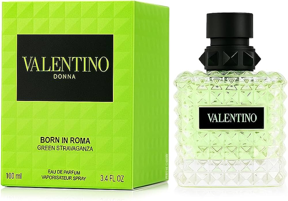 Valentino Donna Born In Roma Green Stravaganza by Valentino for Women - 3.4 oz EDP Spray, Floral ... | Amazon (US)