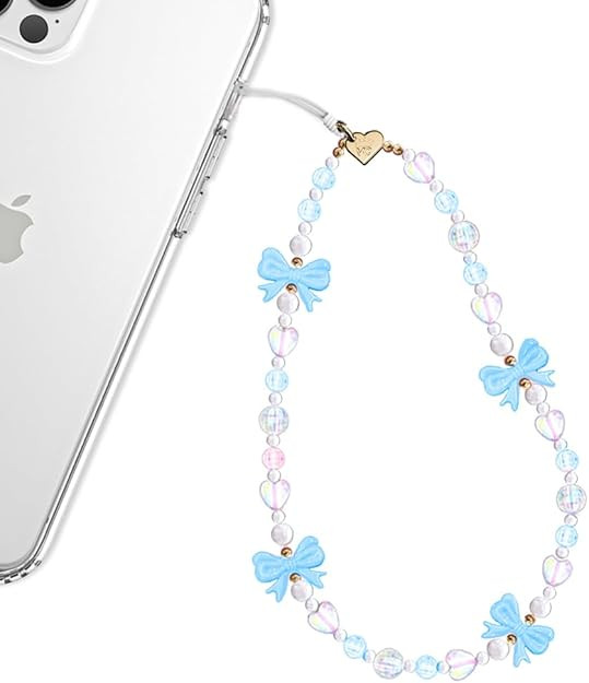 Velvet Caviar Phone Charm Wrist Strap - Cute Beaded Cellphone Wristlet - Lanyard Accessory for Wo... | Amazon (US)
