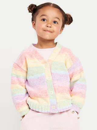 Textured Ombré Cardigan Sweater for Toddler Girls | Old Navy (US)
