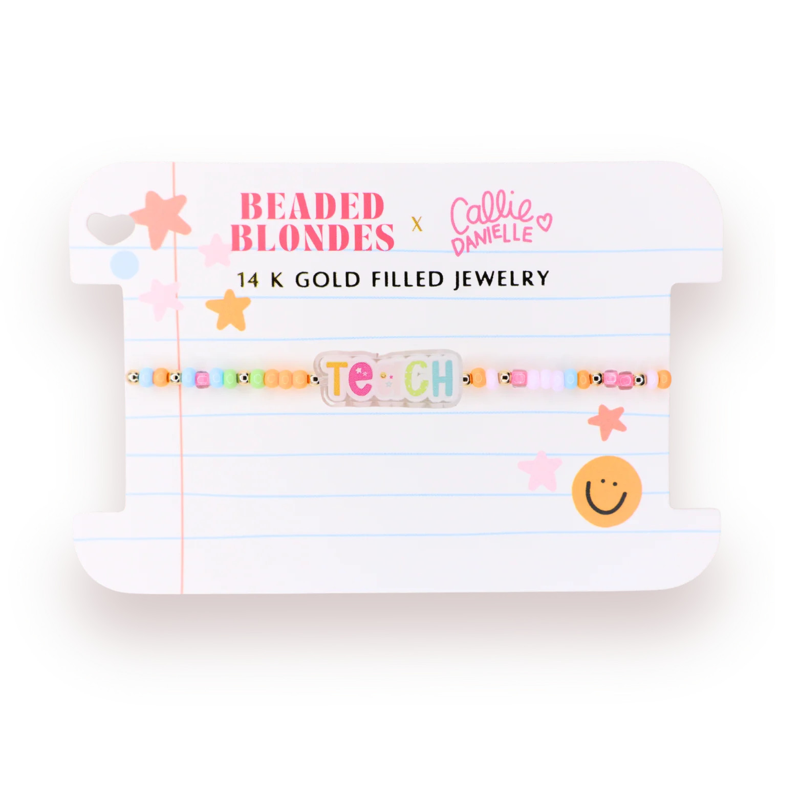 Teach Bracelet on Color | Beaded Blondes