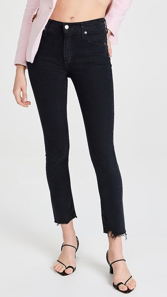 Toni Mid Rise Straight Jeans | Shopbop