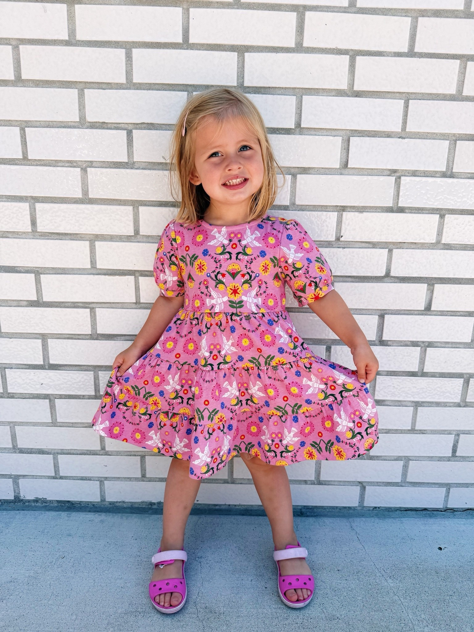 Cutest little girls dress! Sandals on sale too

#LTKootd #LTKKids #LTKTravel