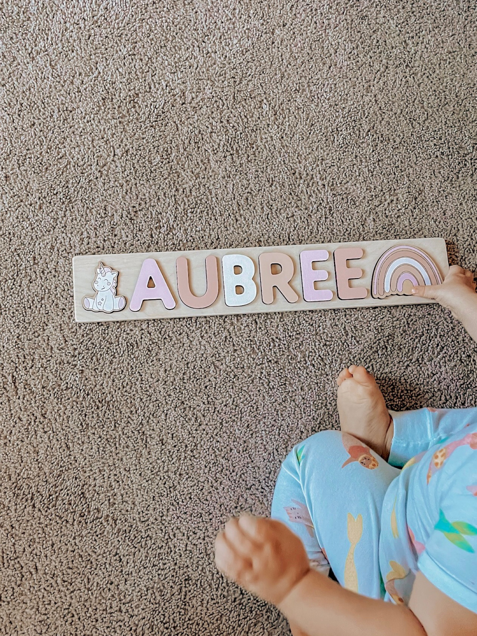 A fun personalized wooden name puzzle for kids to play with or to keep as nursery decor!

You can add up to 20 letters + you have 10 different color schemes & elements to choose from. 

#LTKHoliday #LTKCyberweek #LTKGiftGuide