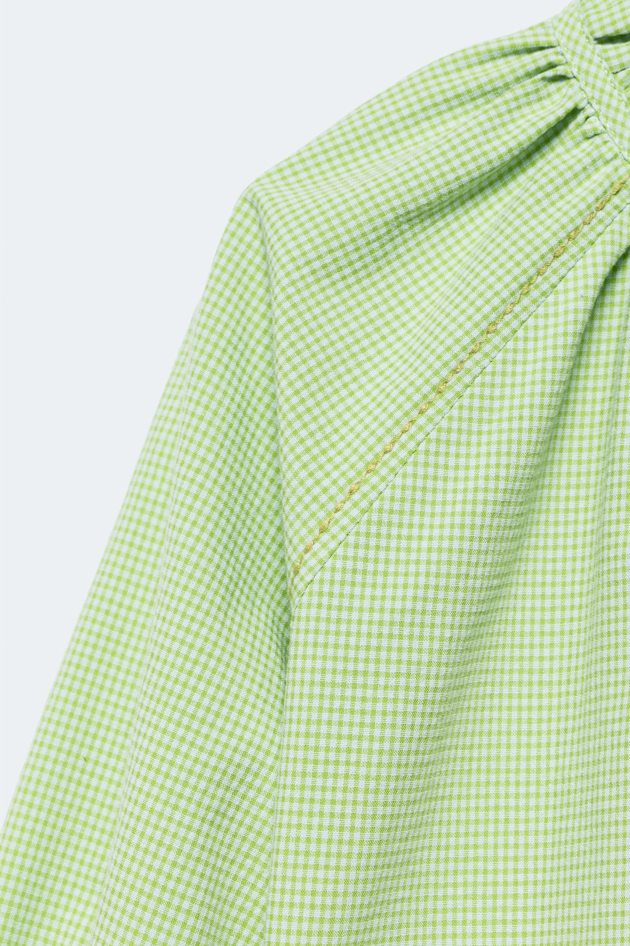 2-14 YEARS / LIMITED EDITION GINGHAM BLOUSE | Zara US
