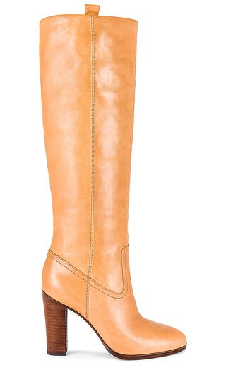 Veronica Beard Vesper Boot in Beige. - size 5.5 (also in 5) | Revolve Clothing (Global)