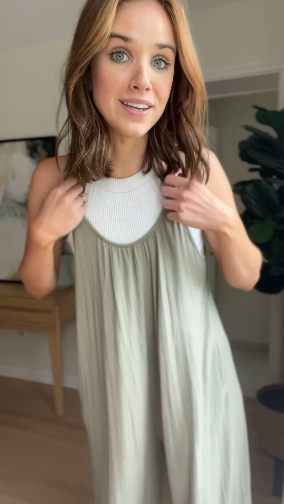 Oversized jumpsuit : wearing s
Longline bralette : wearing s

Casual outfit // mom outfit // mom style // summer outfit // bump friendly 

#LTKFind #LTKunder100 #LTKSeasonal