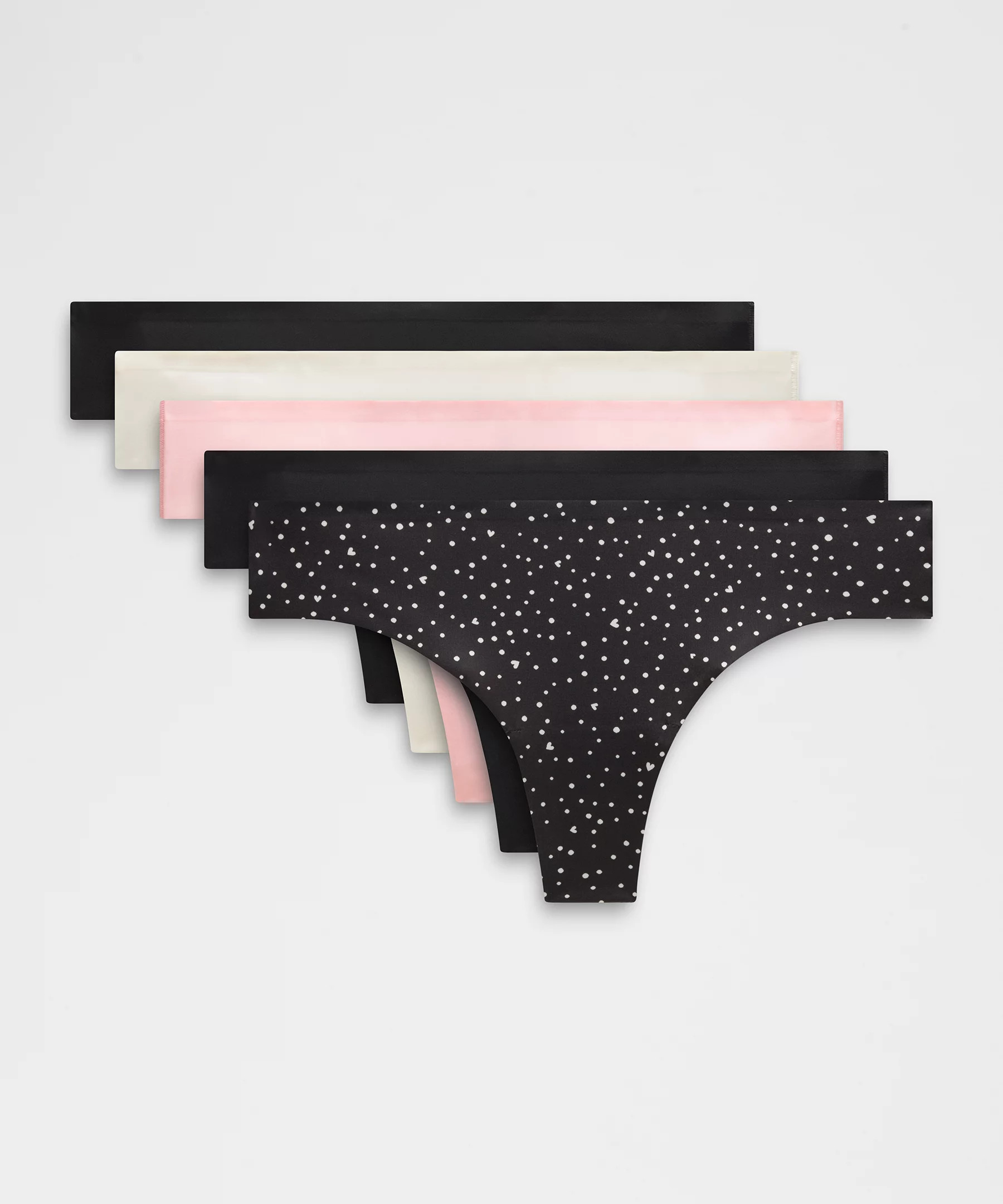 InvisiWear Mid-Rise Thong Underwear | Lululemon (US)