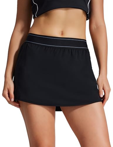 Women's Tennis Golf Skirts High Waisted with Pockets Inner Shorts for Athletic Skorts Sports Runn... | Amazon (US)