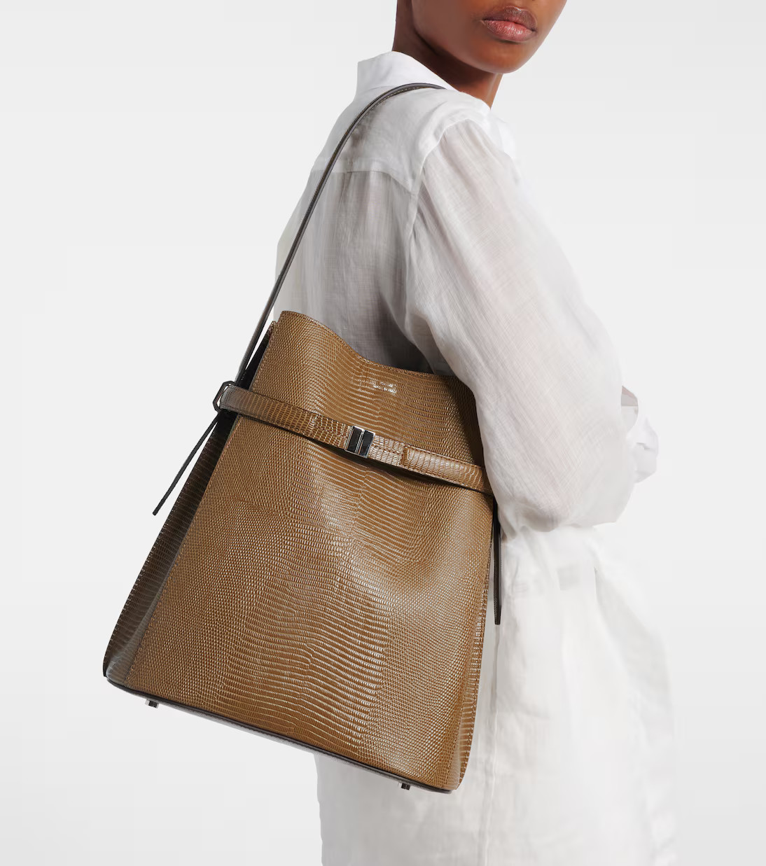 Leather bucket bag | Mytheresa (INTL)