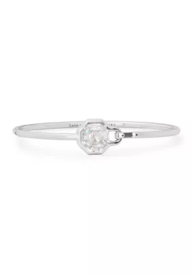 Opulence Octagon Stone Bangle Bracelet | Belk