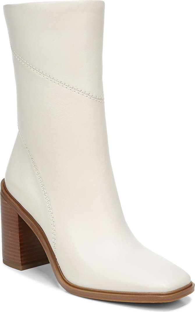 Franco Sarto Stevie Bootie White Shoes White Booties Booties Budget Fashion | Nordstrom
