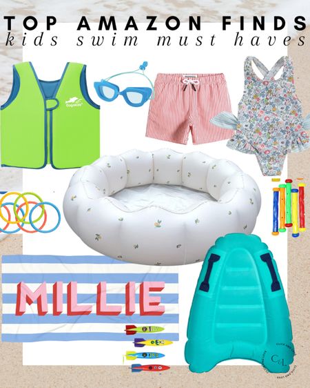 Amazon swim finds for kids! These inflatable surf boards will be a huge hit for those beach and lake days 👏🏼

Kids swimwear, swimsuit, kids swimsuit, inflatable surfboard, name towels, kid pool, swim goggles, swim vest, diving toys, pool day, beach day, lake day, family vacation, summertime, summer vacation, summer essentials, Amazon, Amazon finds, Amazon must haves #amazon 



#LTKFindsUnder50 #LTKSwim #LTKKids
