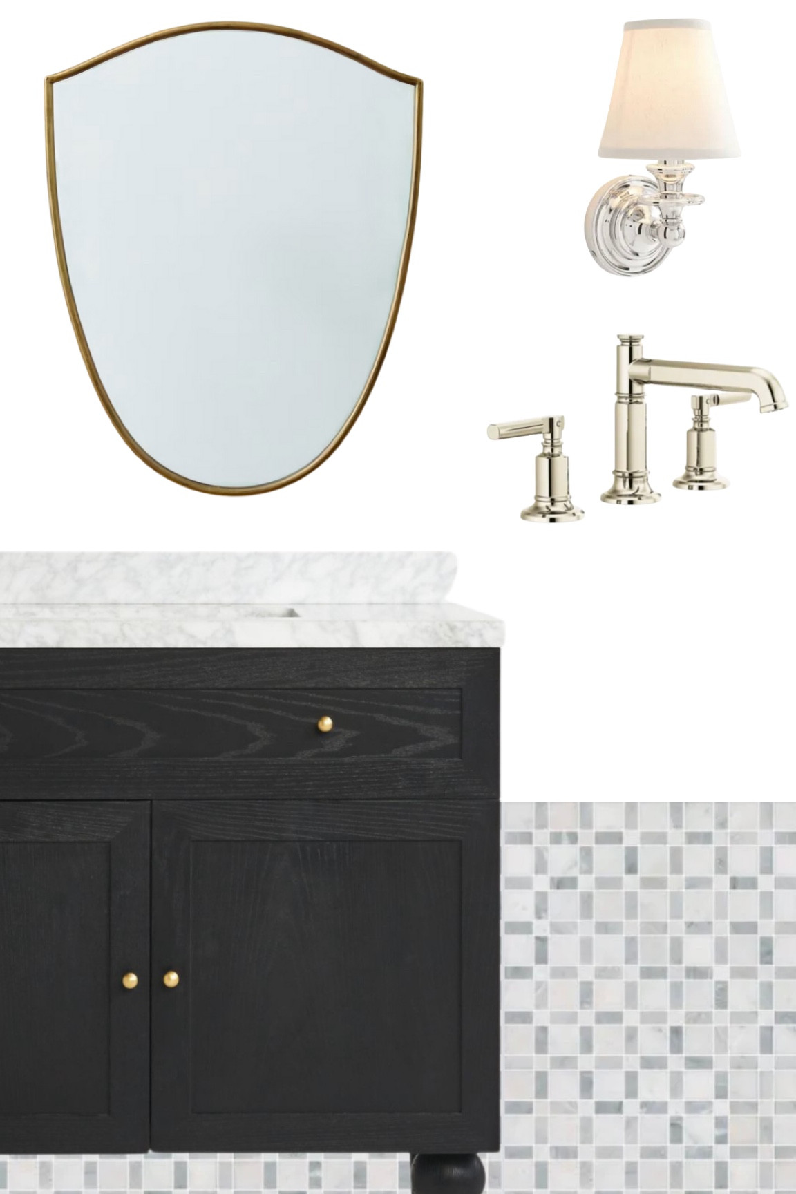 Powder bathroom design🤍 

#LTKHome