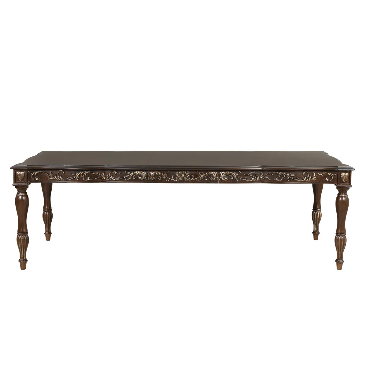 Maximus Extendable Solid Wood Dining Table in Madeira | Wayfair North America